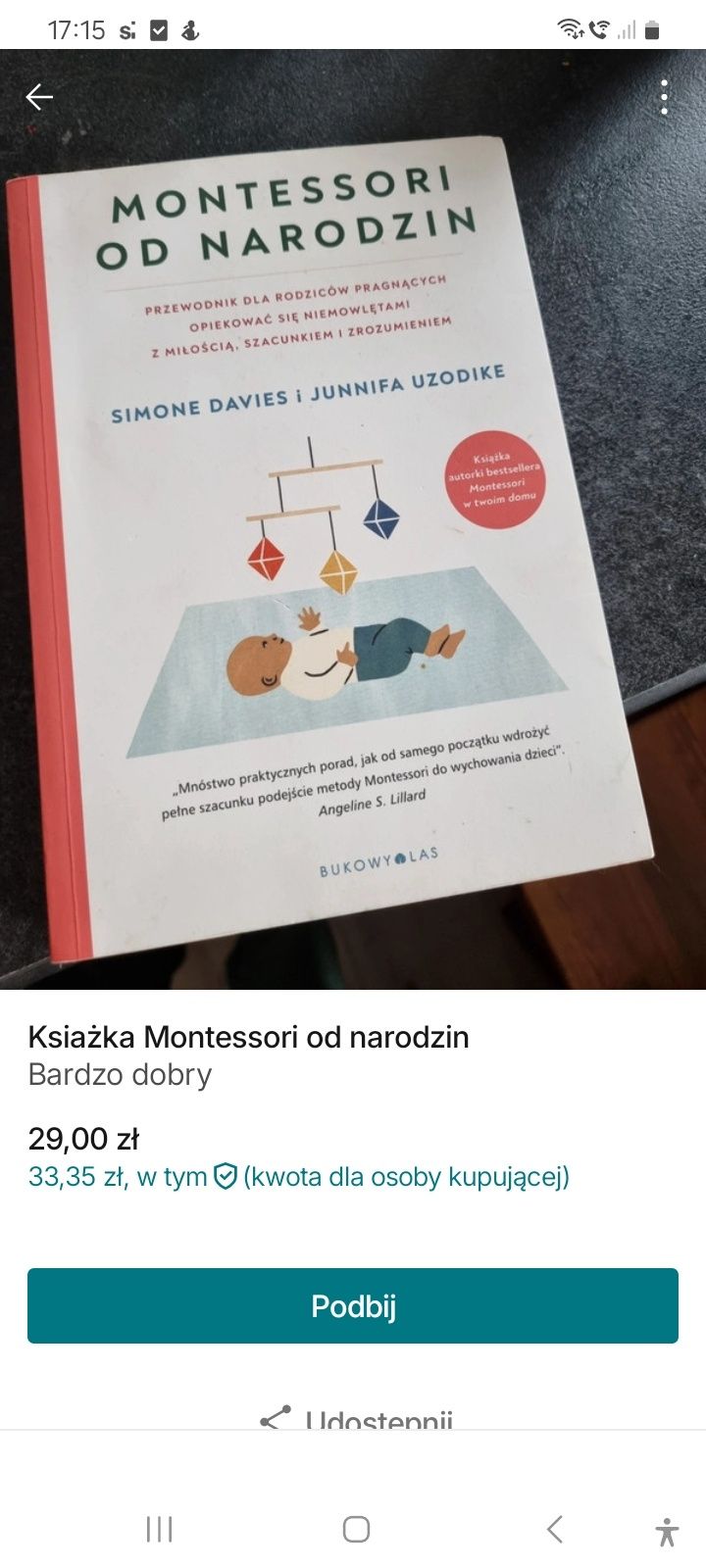 Montessori od narodzin ksiażka