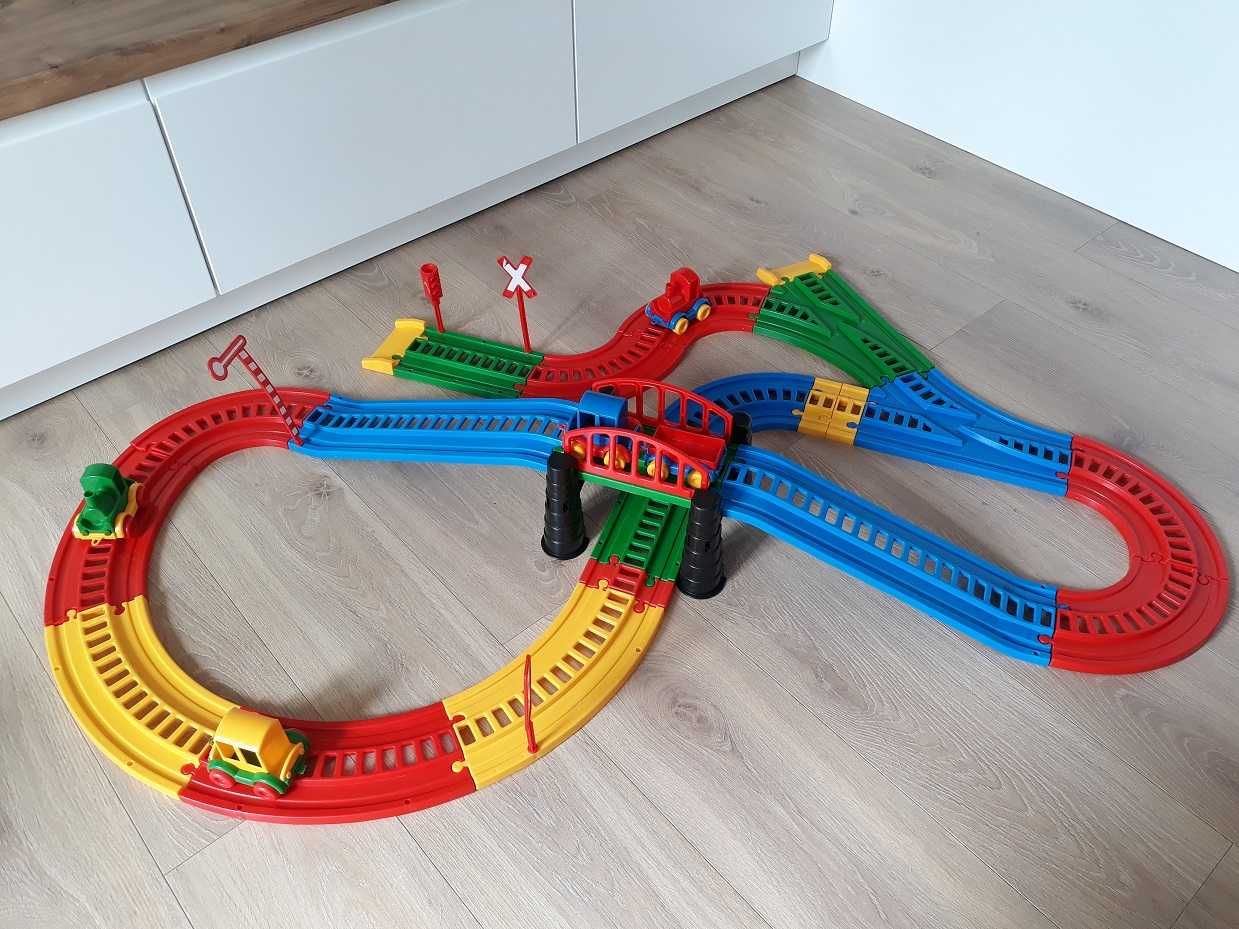 Pociąg, kolejka, tory kolejowe 4,5 m, Wader