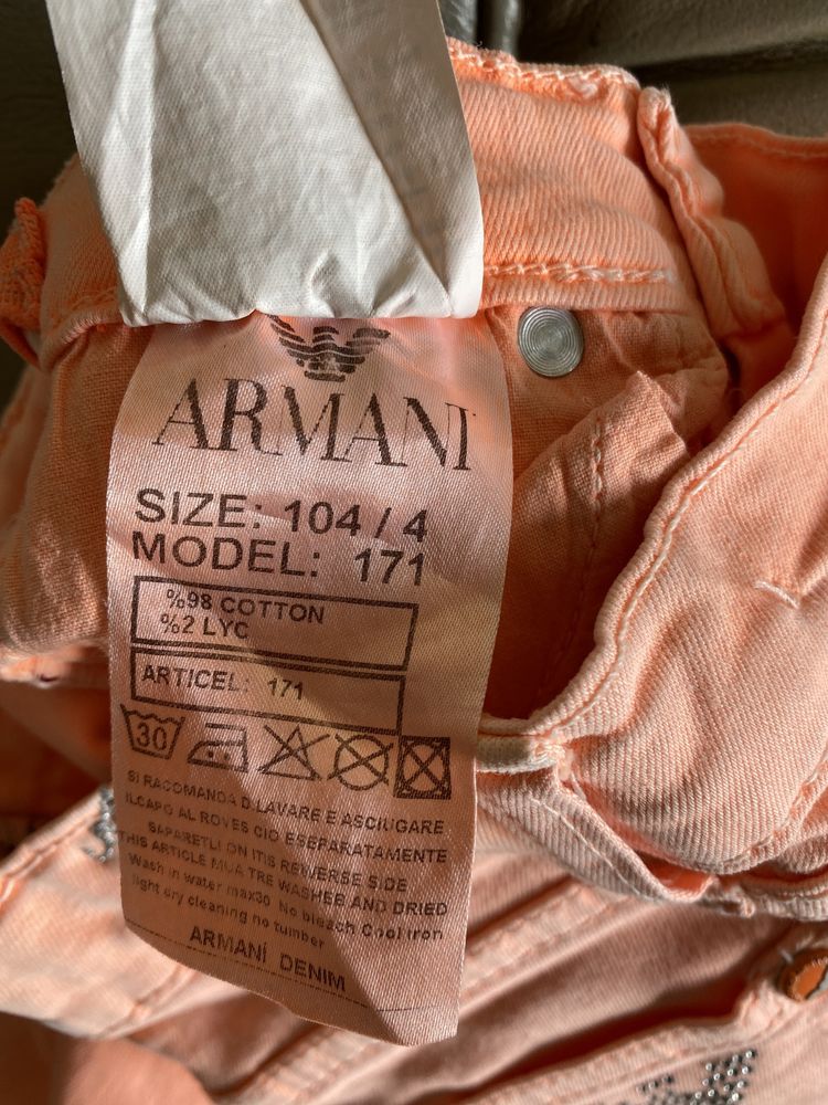 Armani jeans rozmiar 104