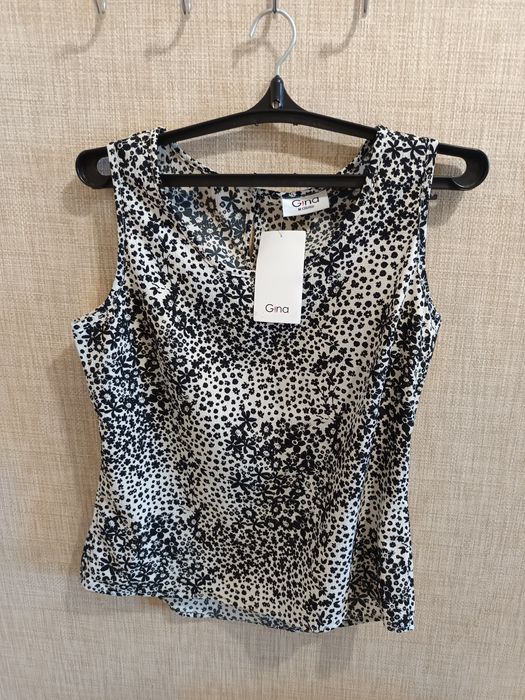 Блузки летние без рукава GINA Германия Размеры от S  до L  новые