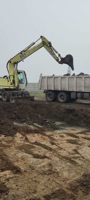 Wykonam usługi koparkami oraz samochodem 3 i 4 osiowym