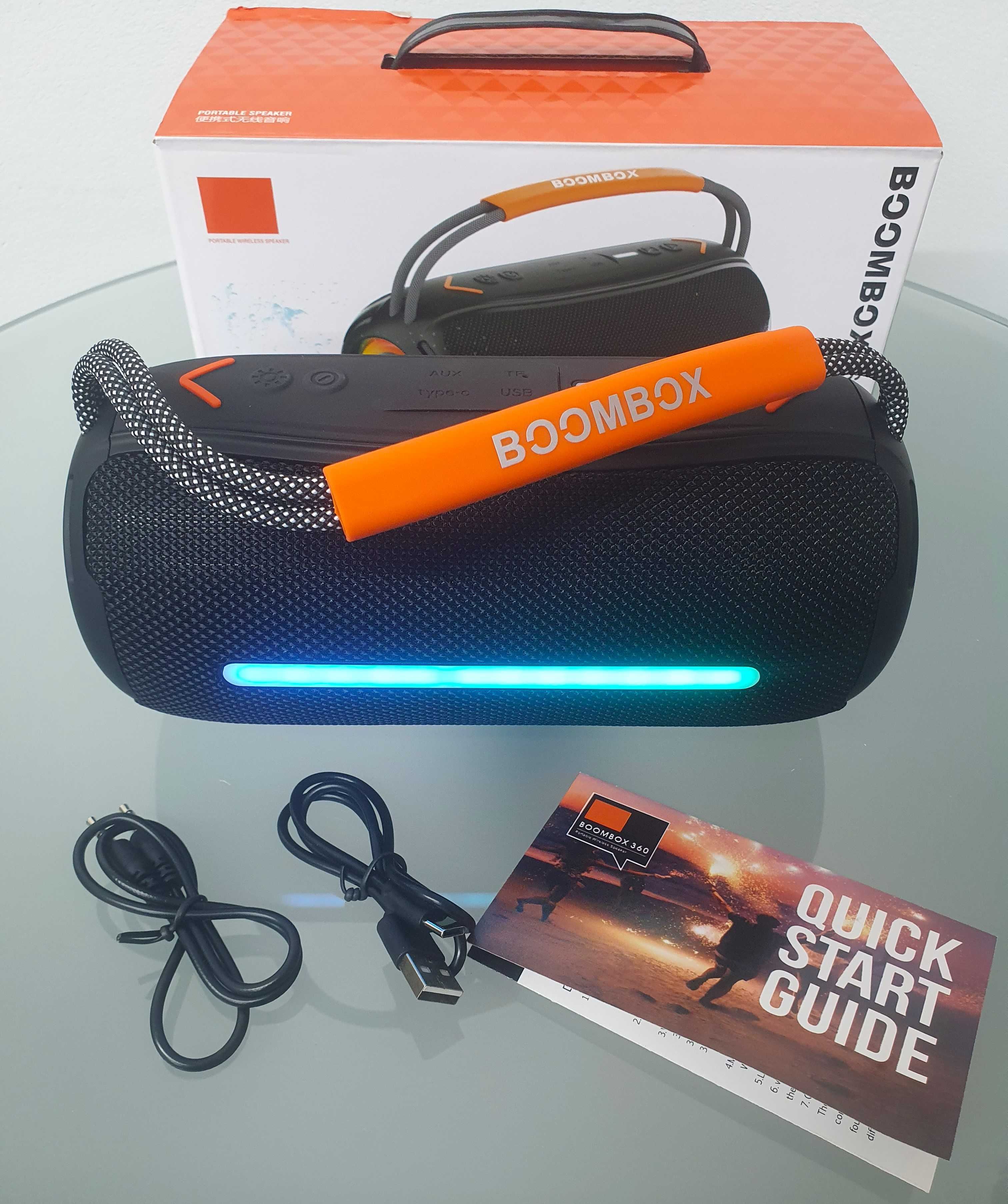 Bezprzewodowy głośnik RGB Boombox360 Bluetooth 5.1 mocny