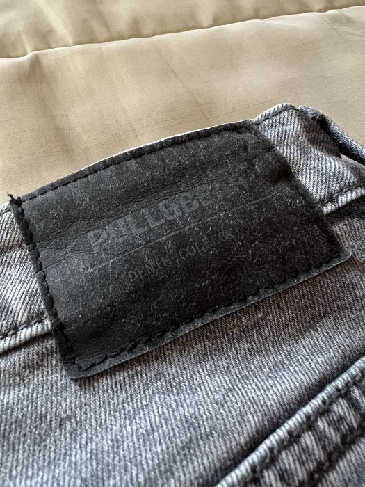 Calças de ganga cinza Pull&Bear Slim - em ótimo estado