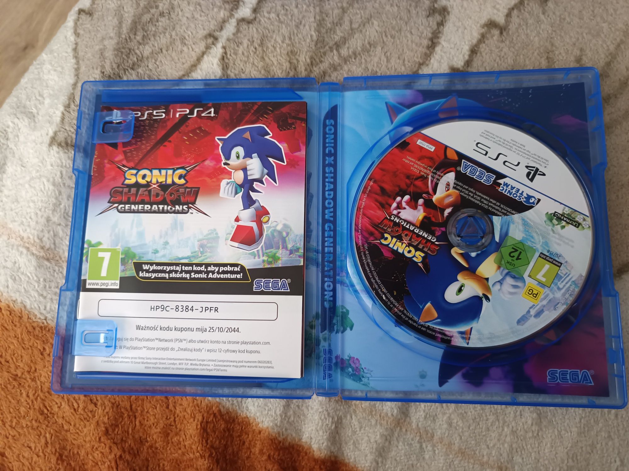 Sonic shadow generations ps5