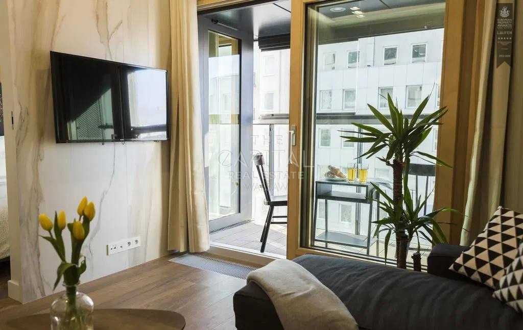 2-pokojowe mieszkanie na Mennice Recidence | 33m2 | balkon