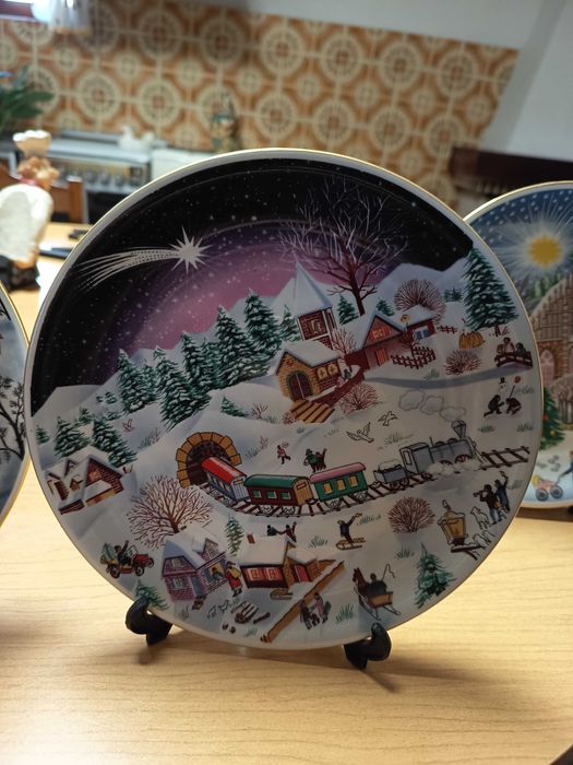 Pratos coleção de Natal SPAL