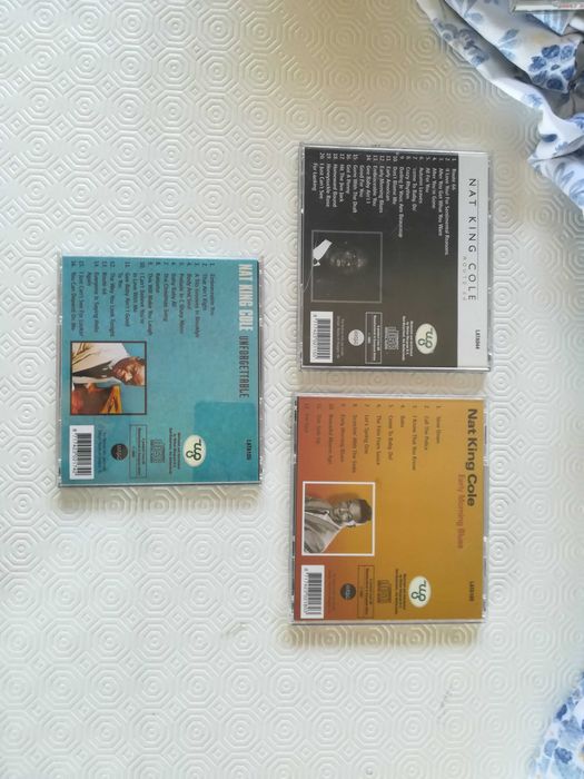 Nat King Cole CD's - ótimo estado