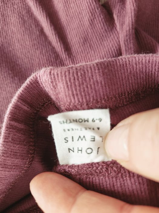 Śliczny komplet John Lewis 6-9 mcy