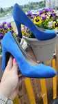 Eleganckie buty damskie na grubszym obcasie