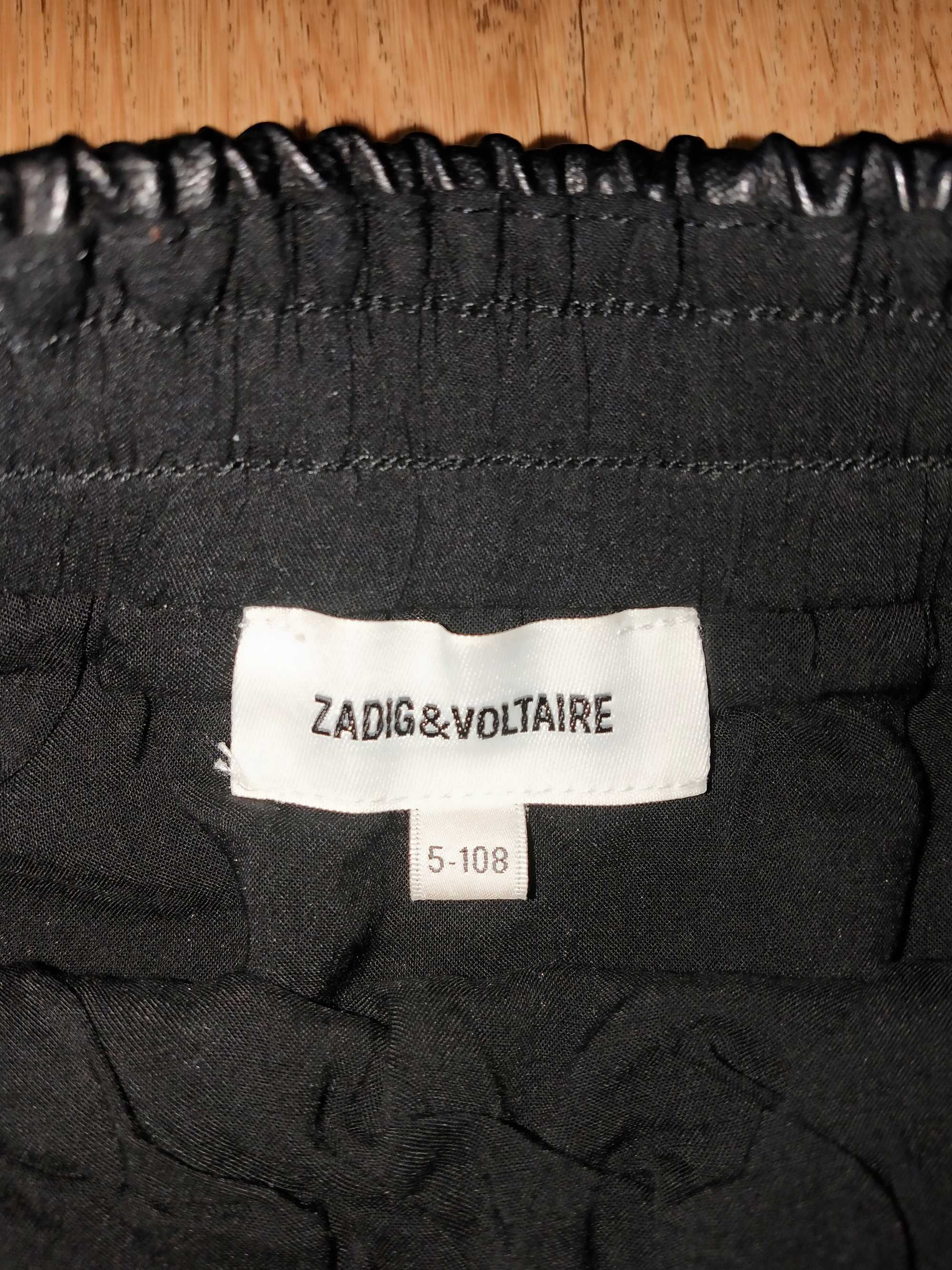 Юбка с футболкой Zadig&Voltaire на девочку 5 лет (108 см)