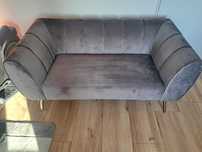Sofa ORDINE 2-osobowa | Szara | Stan idealny | Agata Meble