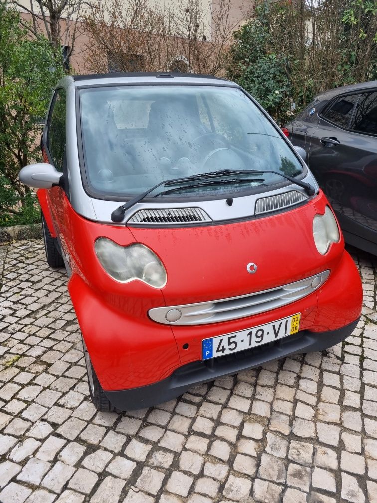Smart fortou 450 gasolina 700cc para peças