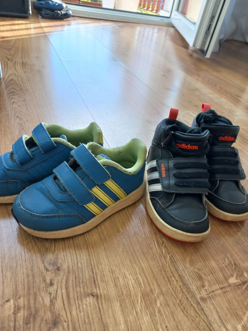 2 pary Adidas 24 buty sportowe adidasy dla chłopca