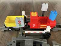 Couchcia Kolejka Unico Peppa Pig pasuje do Lego Duplo