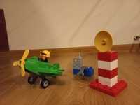 LEGO DUPLO - Mały samolot + figurka pilota + radar