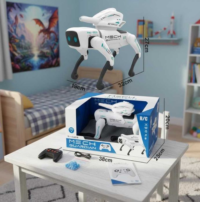 Робо-пес / робот-собака / подарунок / Mech Guardian - інтерактивний !!