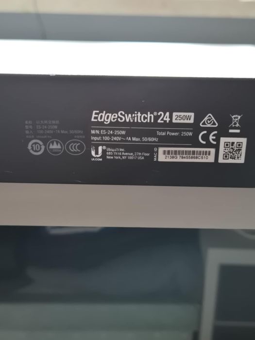 Ubiquiti EdgeSwitch ES‑24‑250W