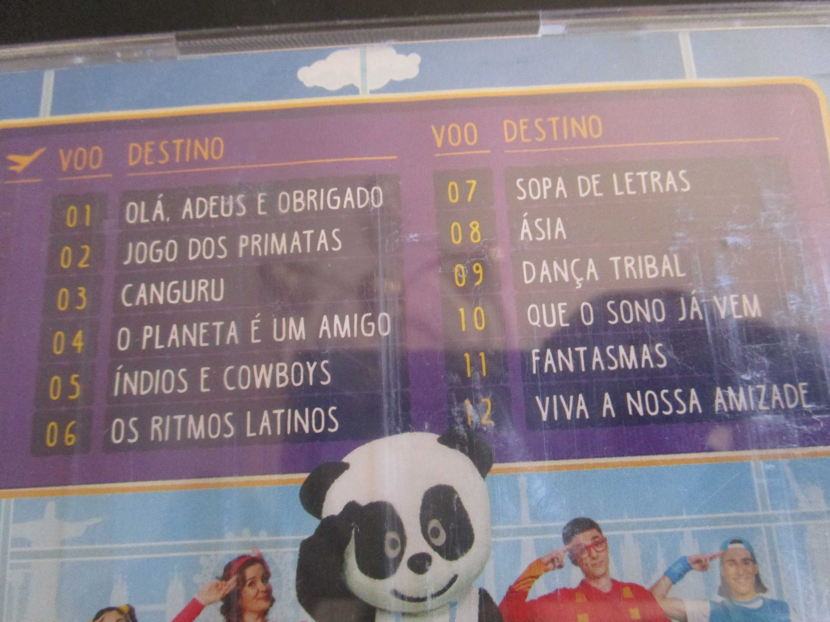 CDs Panda e os Caricas (7,5€ cada ou 25€ todos) c/ portes incluídos