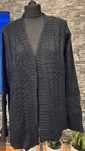Nowy czarny sweter kardigan XL bez metek