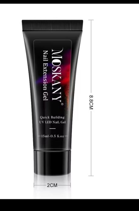 Żele do przedłużania paznokci budujący 12 szt 15 ml  Moskany O333