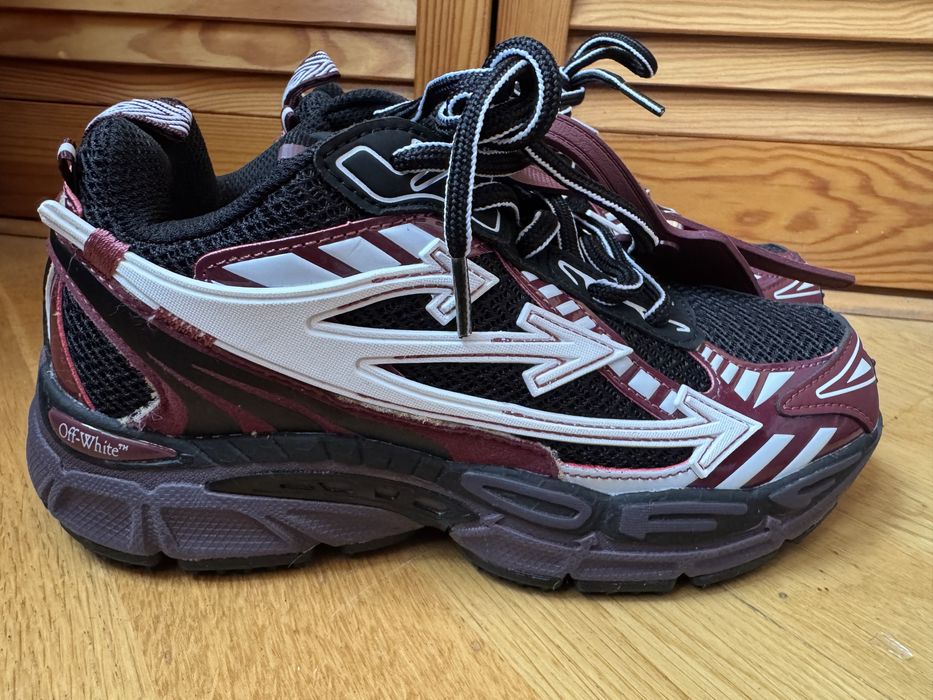 Продам Кросівки Off-White Right Back Burgundy, офф вайт.