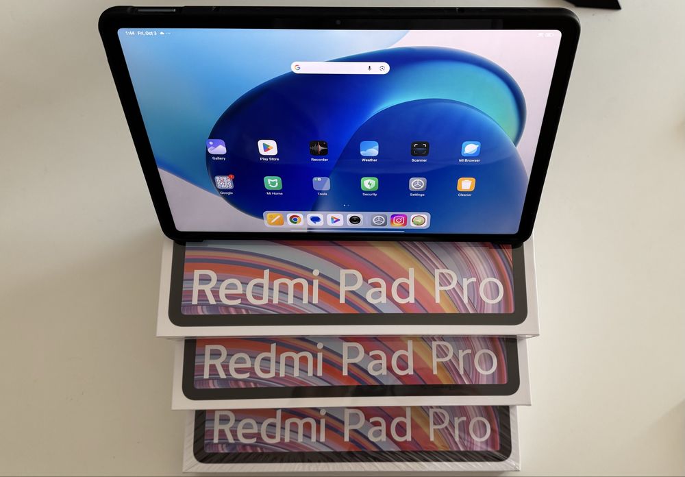 Nowy Tablet 12.1" 8/256 GB + PREZENTY. XIAOMI Redmi Pad Pro