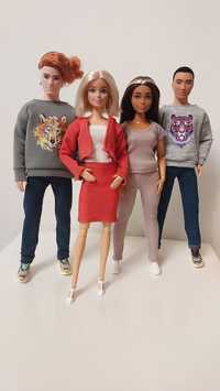 Одежда для куклу Барби и Кена,платья,на пышку,регланы