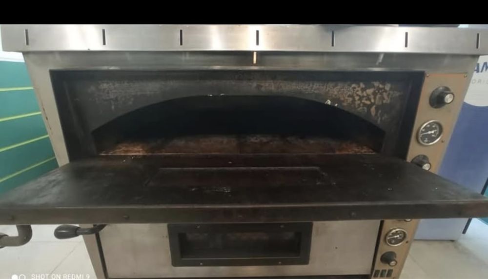 Piec do pizzy, Dwukomorowy, Pizza do ogrodu do malej gastronomi,