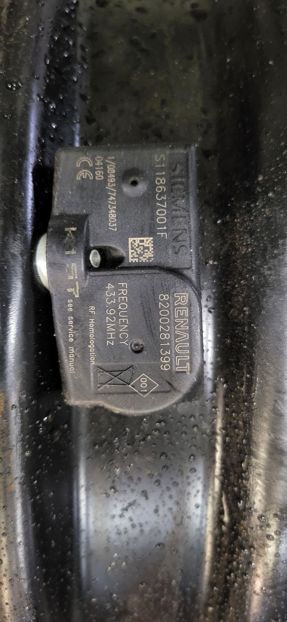 Czujnik TPMS Renault Simens
