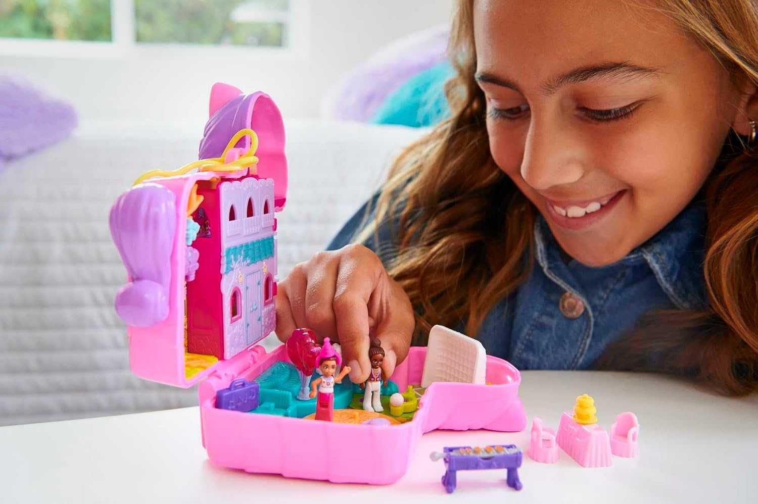 Полли покет Пиньята Polly Pocket Mini Toys Pinata Party Compact