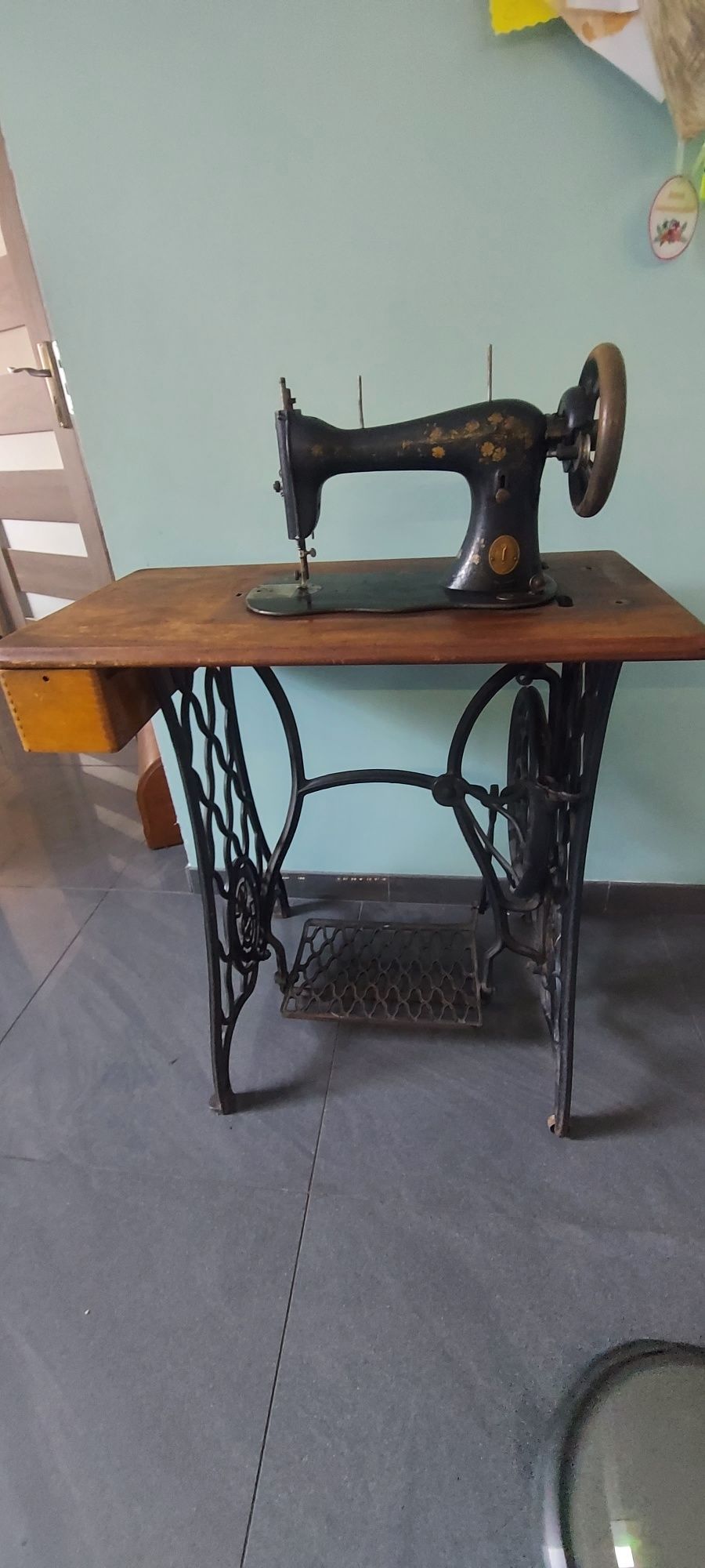 Zabytkowa maszyna Singer 135letnia antyk 1886r