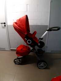 Stokke Xplore wózek 2w1 cały zestaw