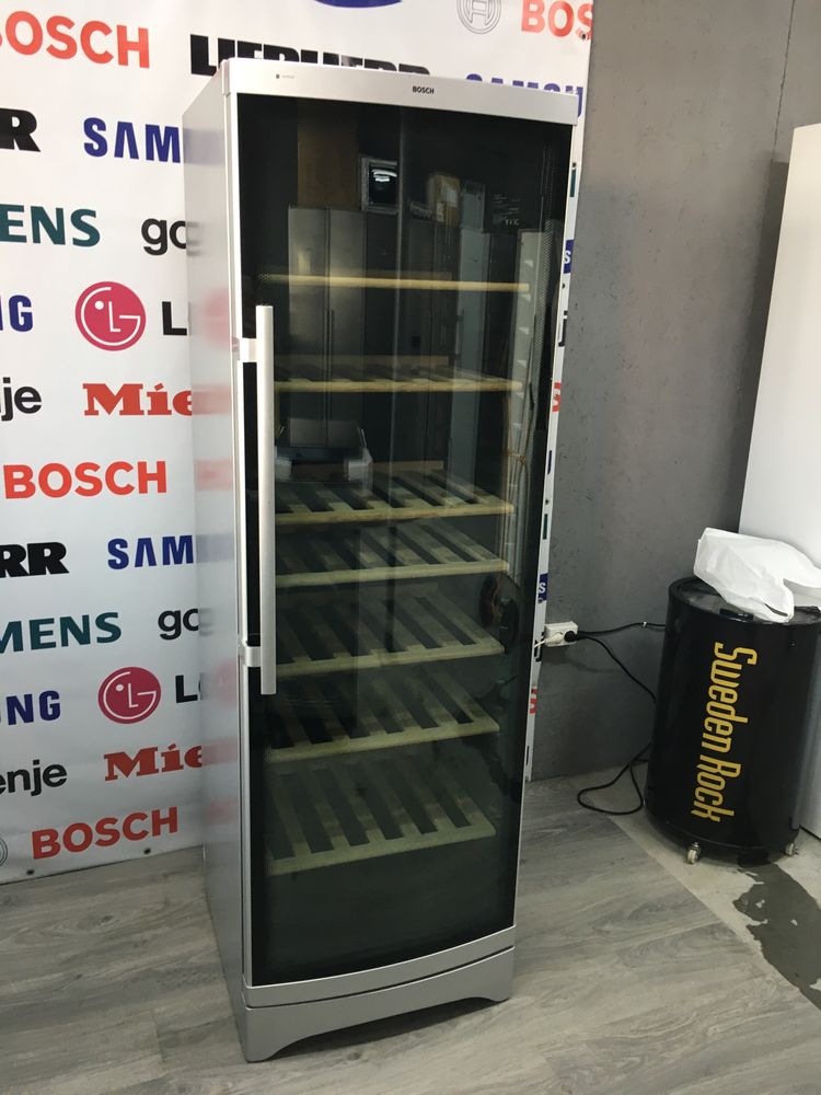 Винний шкаф Bosch 185 см, холодильник для вина, винна шафа