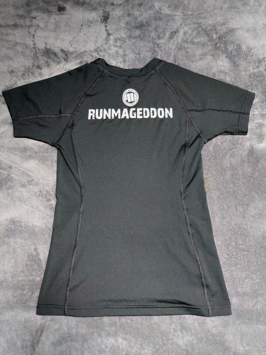 Koszulka damska T-shirt Runmageddon pit bull rozmiar M