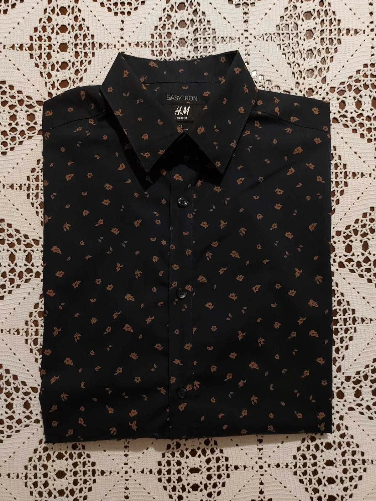 PORTES INCLUÍDOS - Camisa azul estampada H&M