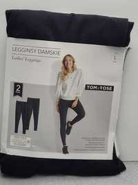 Nowe legginsy damskie dwupak roz.S