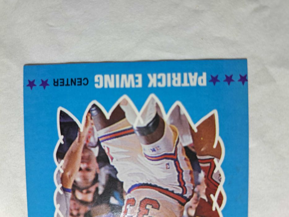 1990 Fleer All Star Patrick Ewing #12 NM NBA