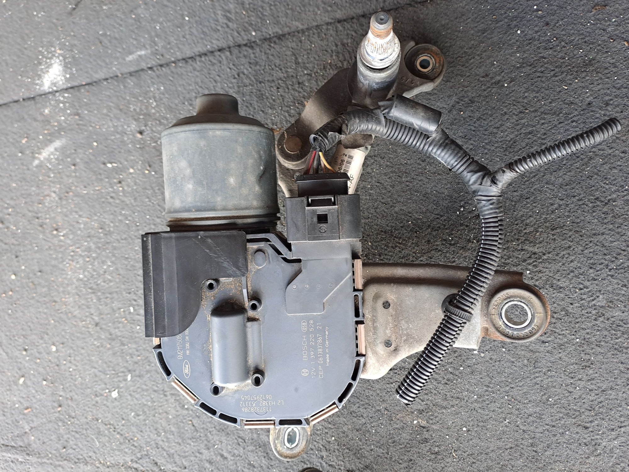 Mechanizm wycieraczek Ford S-Max Galaxy Prawy Lewy przod tyl komplet E
