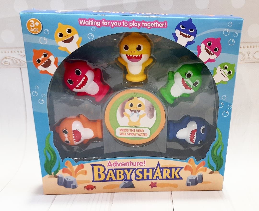 Набор игрушек для купания Baby Shark / Беби Шарк