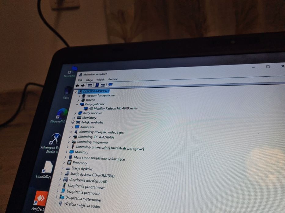 Laptop Toshiba Satelitte C650D sprawny ładowarka 240gb ssd 4gb ram