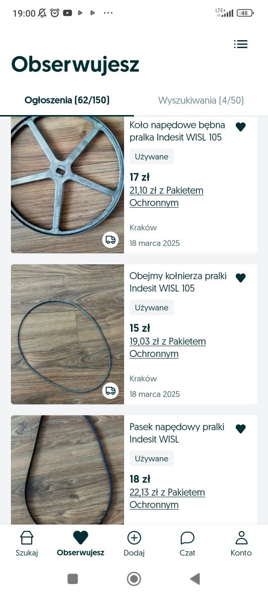 Części Pralki Indesit WISL105