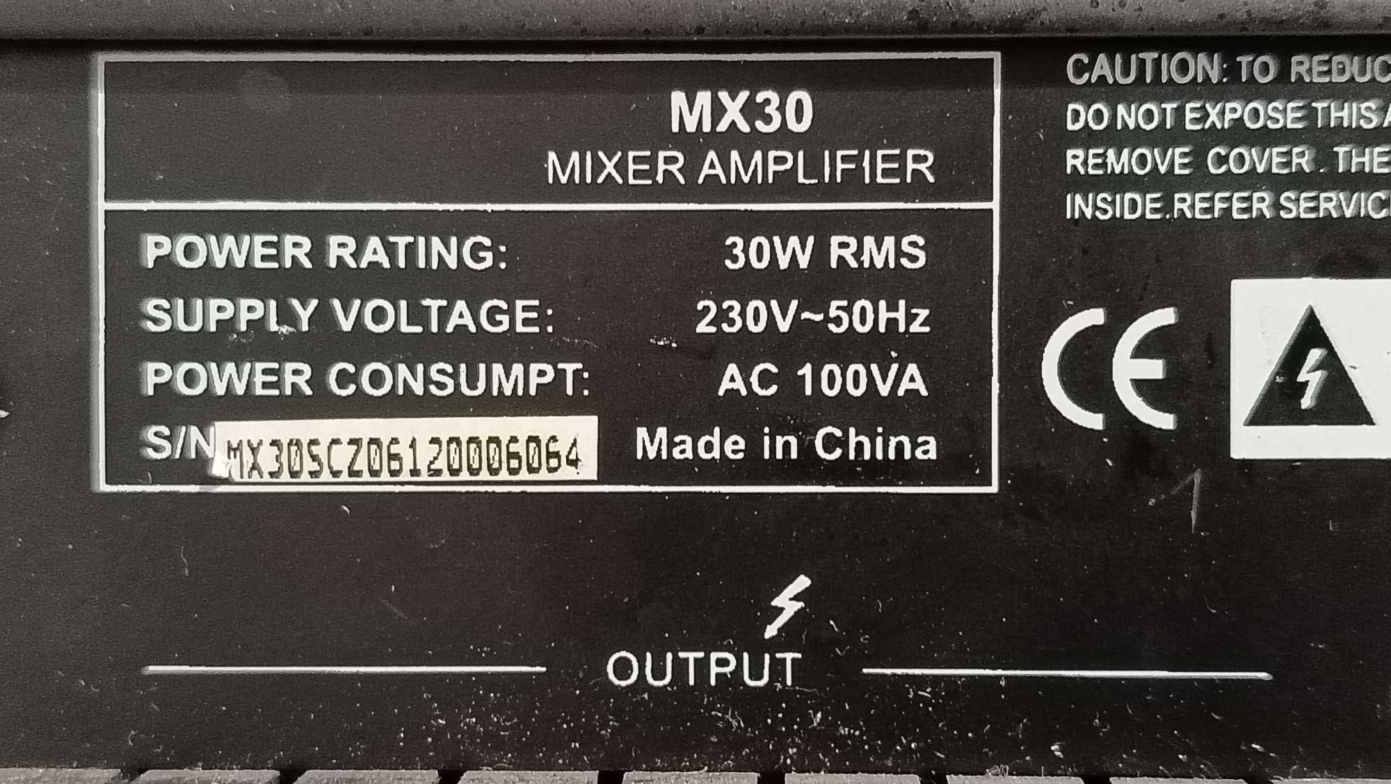Wzmacniacz Majorcom MIXER AMPLIFIER - MX30