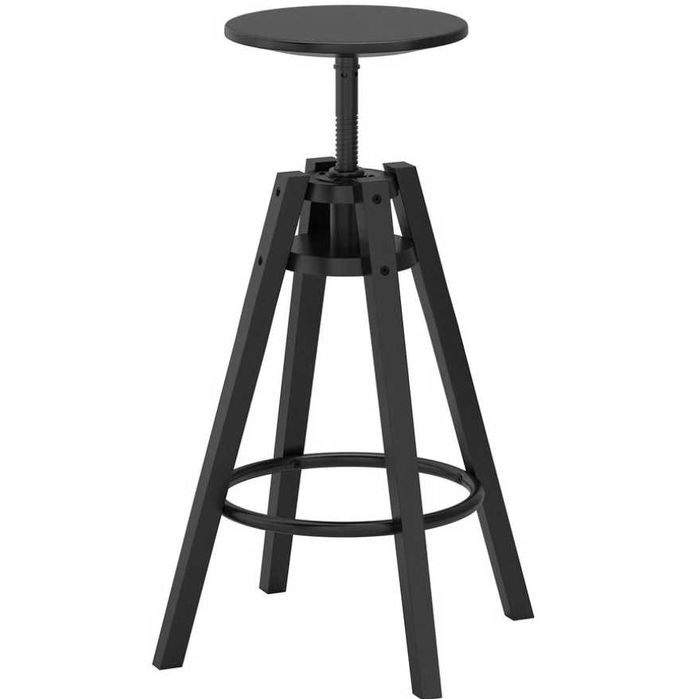 DALFRED
Stołek barowy, DALFRED, czarny, 63-74 cm Ikea 601.556.02