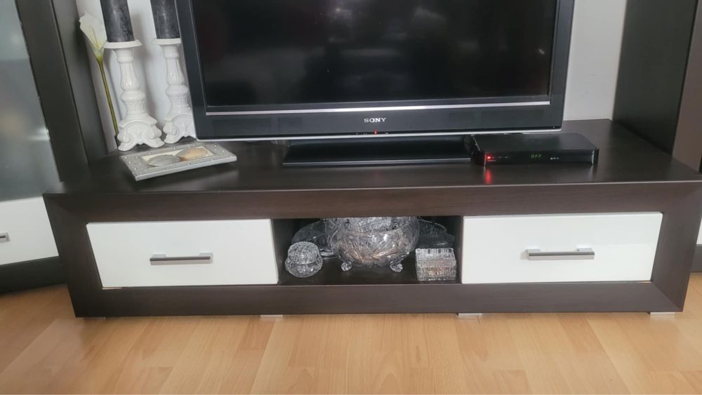 Zestaw witryna komoda rtv