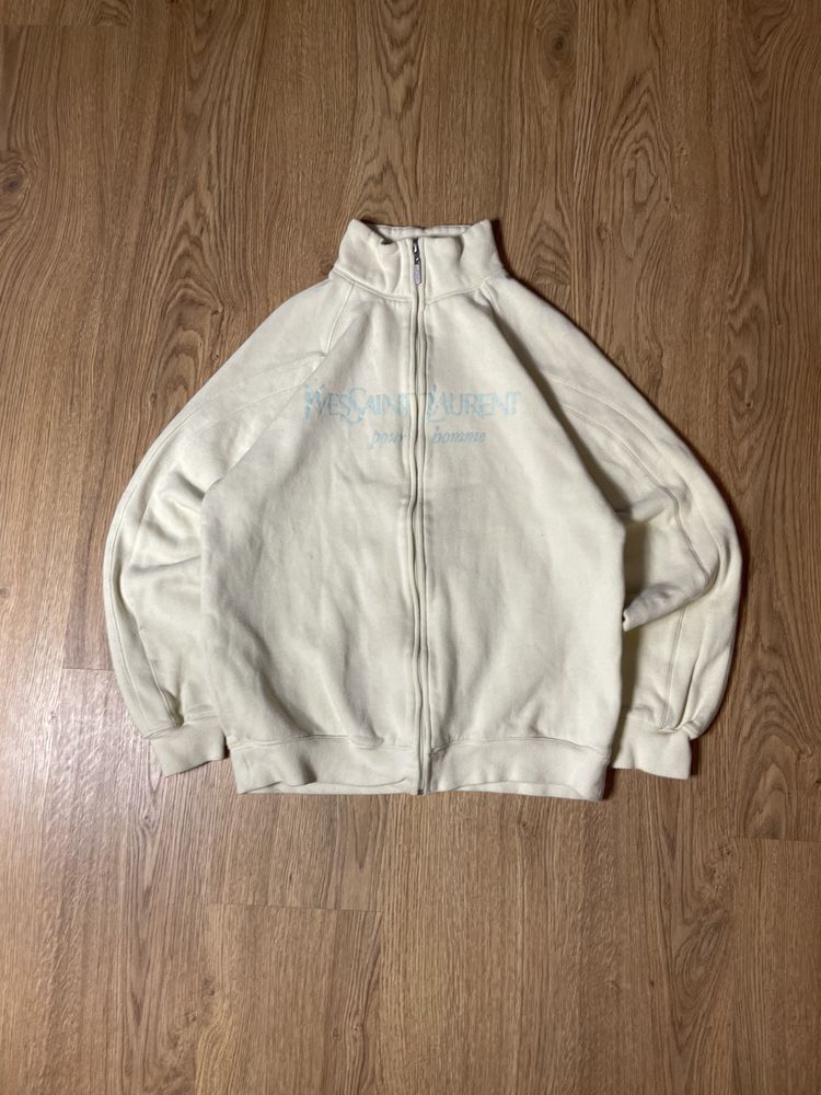 Yves saint laurent zip bluza, old money, luxury style