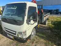 Carrinha Mitsubishi Canter com grua HC