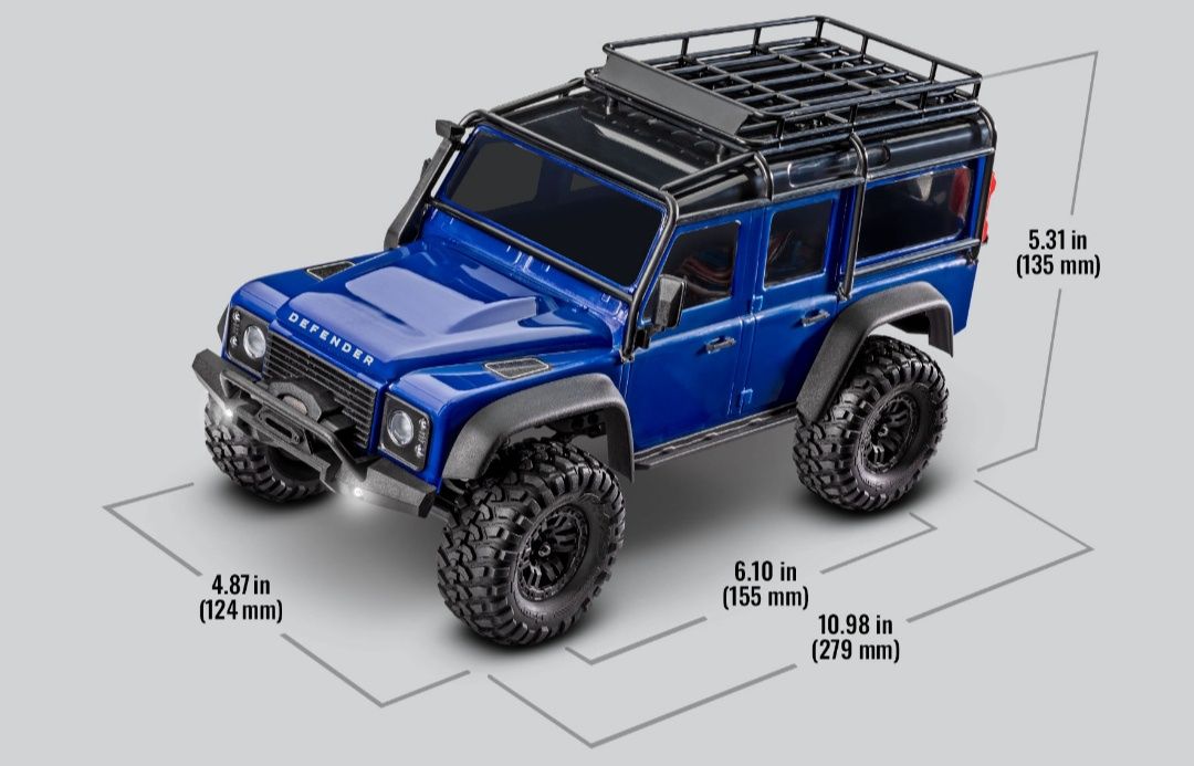 Traxxas TRX-4M Defender 1/18 RT машинка на радіокеруванні