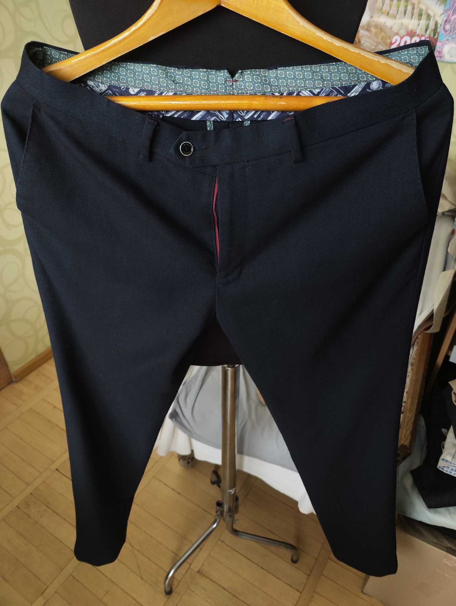 Джинсы брюки Spitalfields trousers United Kingdom w36 dark navy.