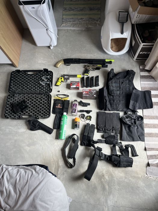 Vendo kit de airsoft barato para despachar