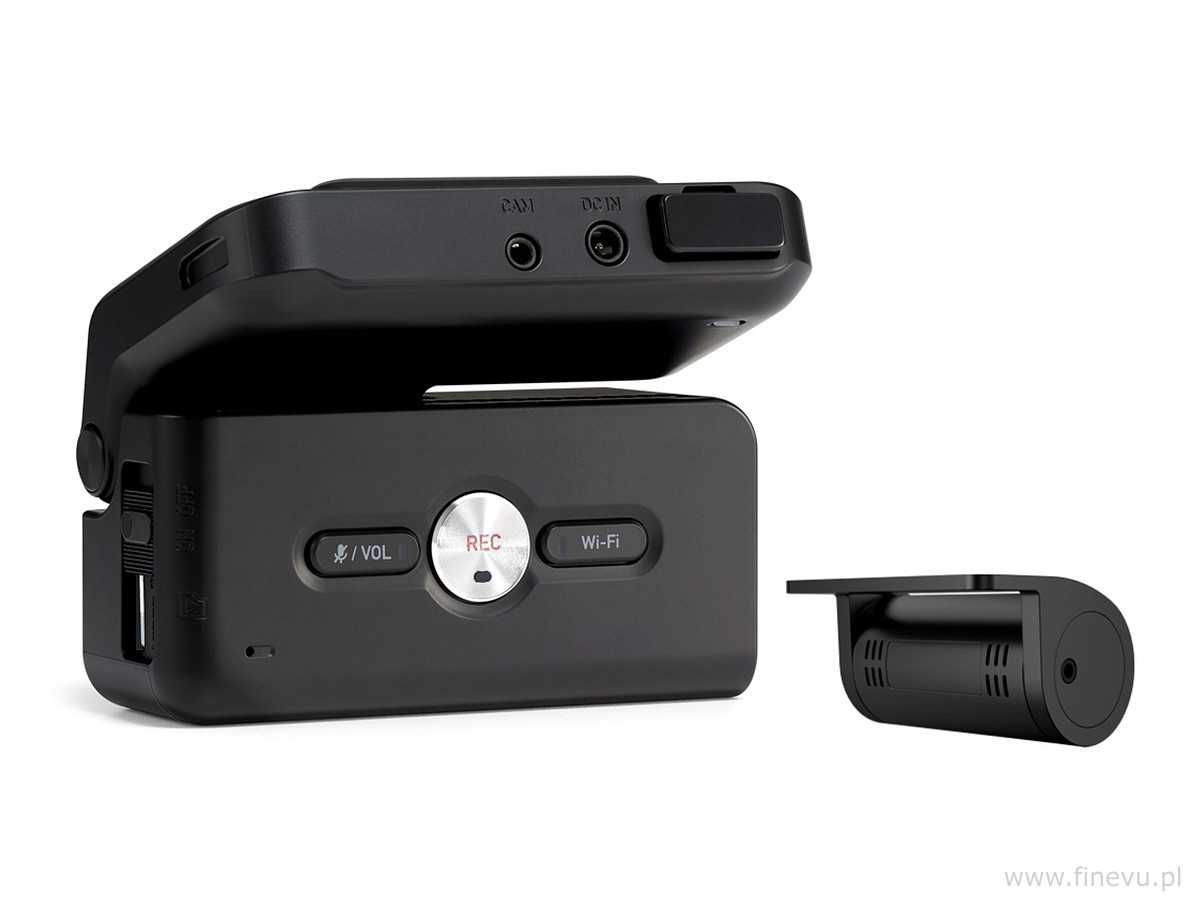 FineVu GX300 - rejestrator QHD+FHD WiFi wideorejestrator samochodowy